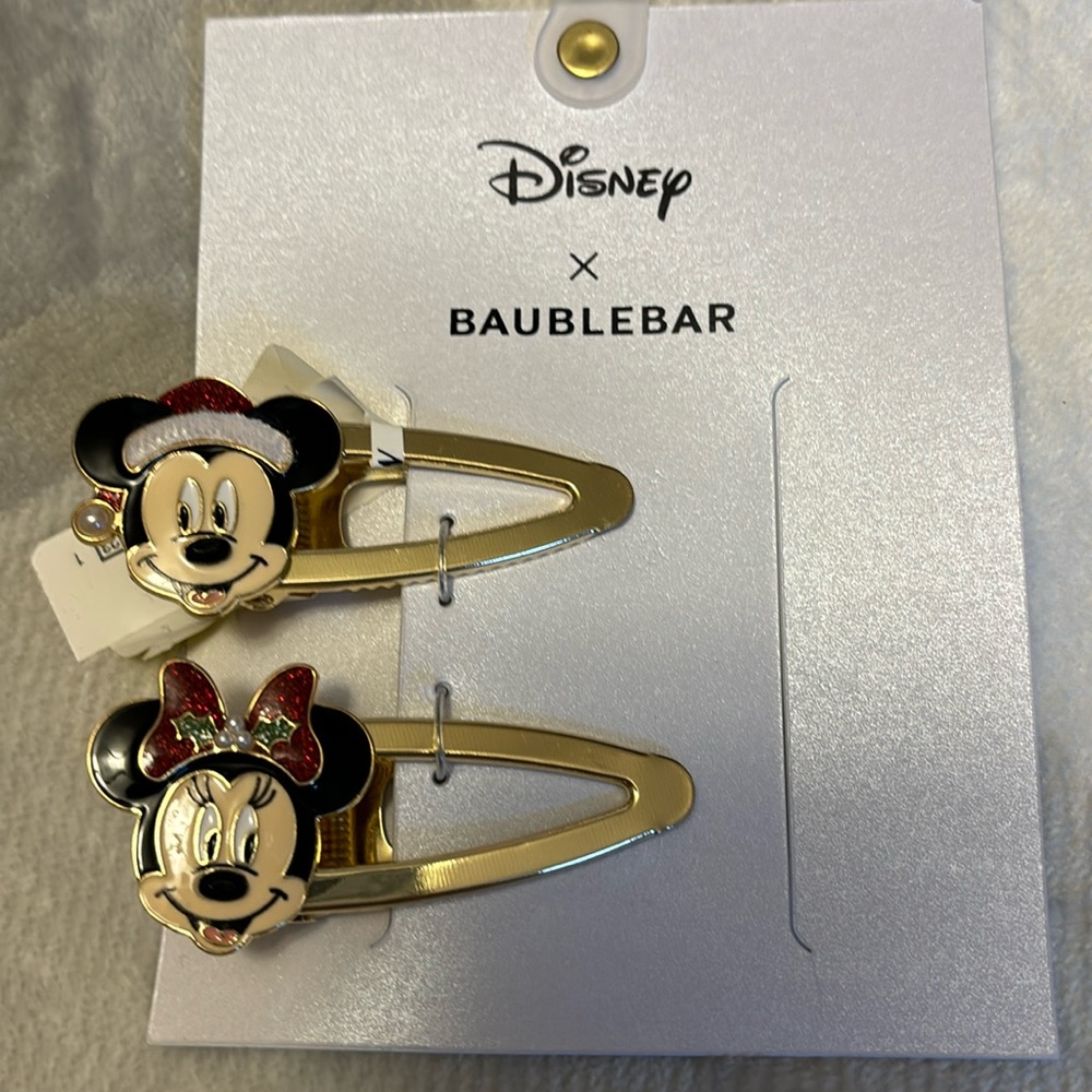 BaubleBar X Disney Barrettes